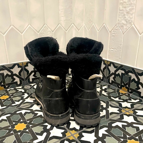 Black snow booties - Picture 2 of 2